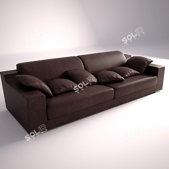 Smania Mister P Sofa 3D model image 1