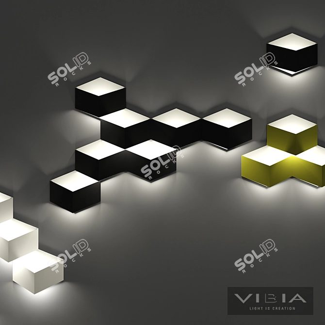 Elegant Vibia BRA Fold 3D model image 1