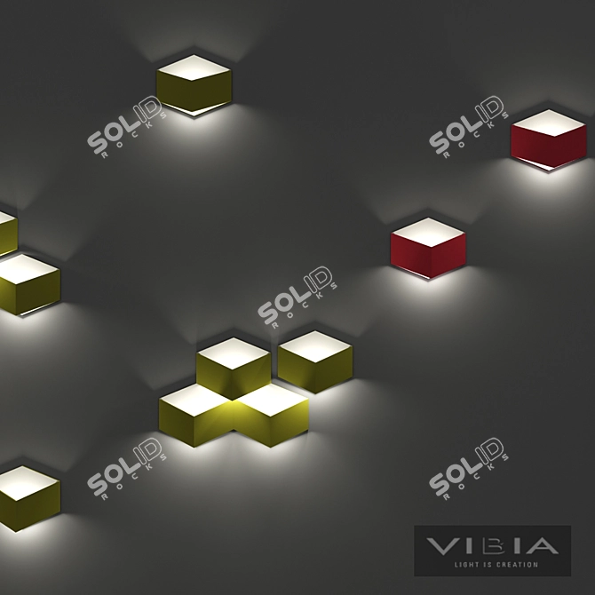 Elegant Vibia BRA Fold 3D model image 3