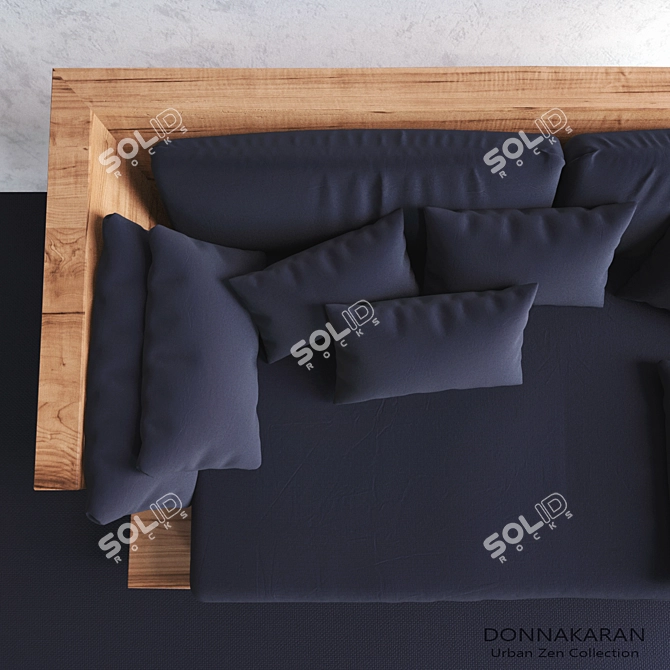 Zen Furniture Collection 3D model image 2