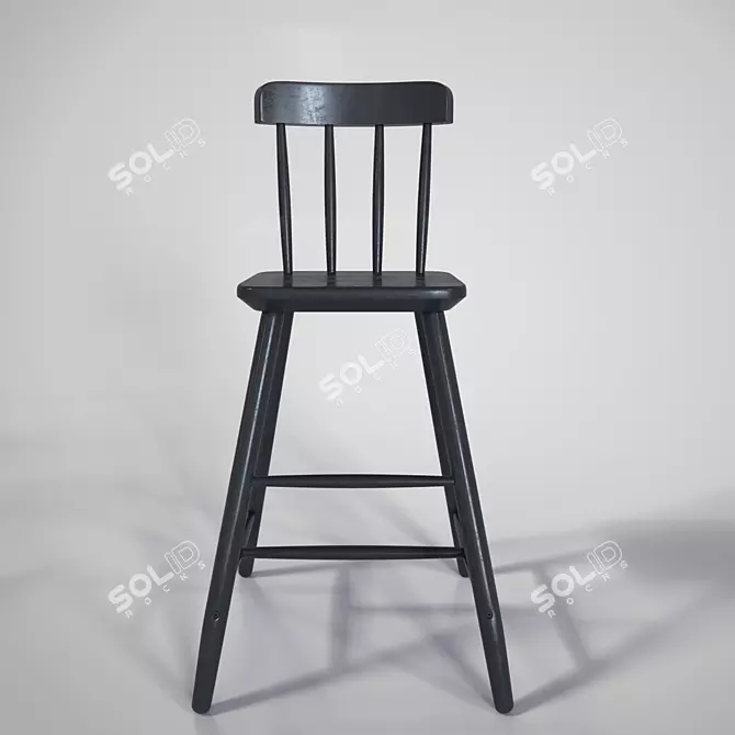 ErgoComfort Chair: Ikea Agam 3D model image 1