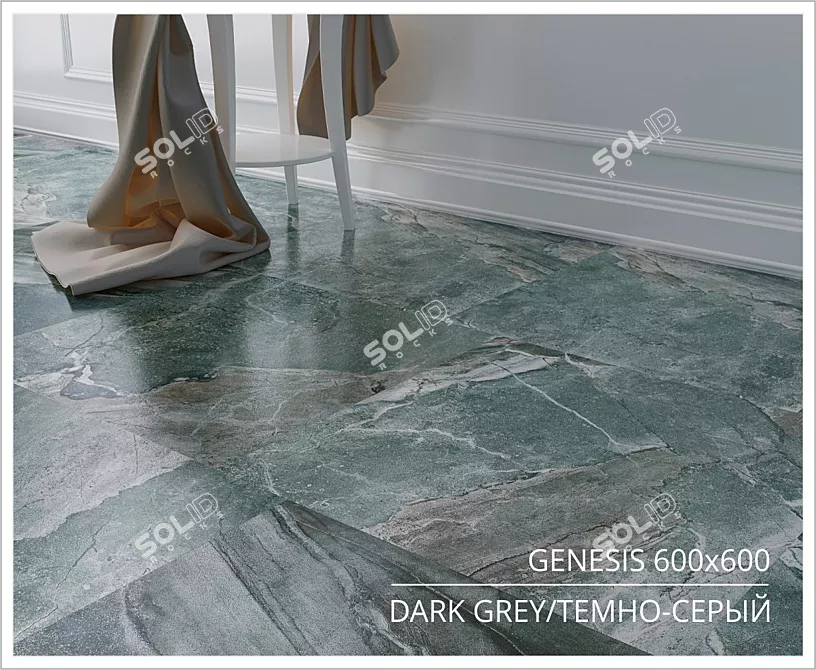 KERRANOVA Slate Floor Tiles 3D model image 3