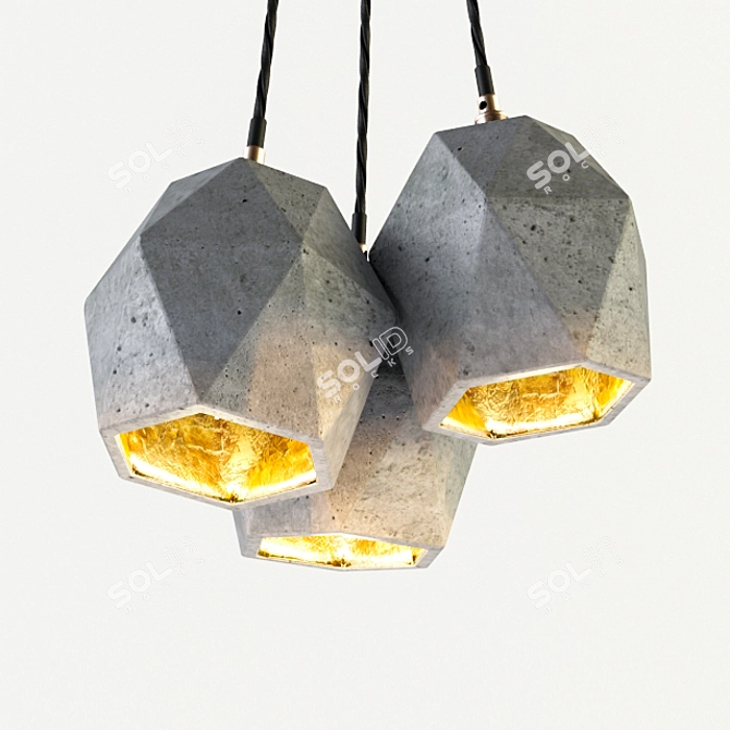 Concrete Sands Lamp | Alien Design 3D model image 2