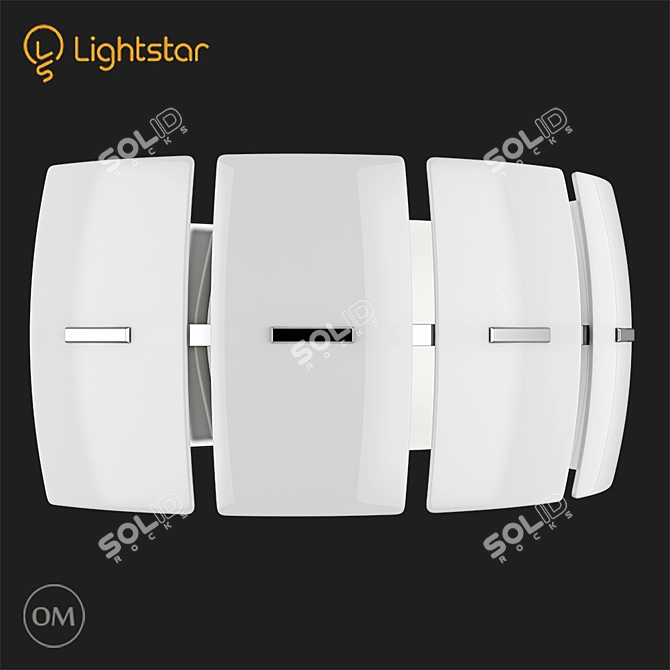 Revolutionary Lamella Lightstar 3D model image 2