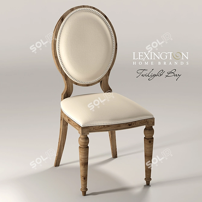 Twilight Bay Byerly Side Chair 3D model image 1