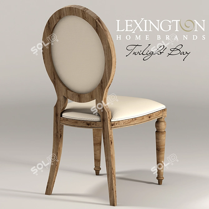 Twilight Bay Byerly Side Chair 3D model image 2