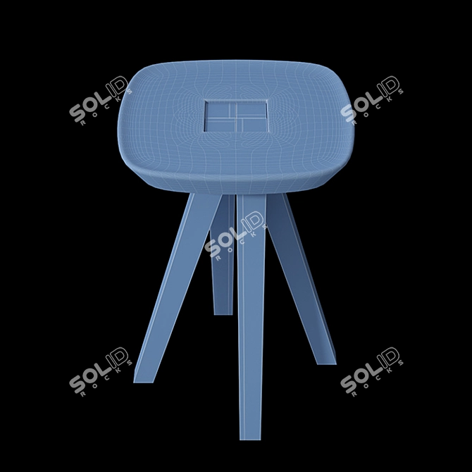 Modern Ydin Inoow Tabouret - Stylish and Versatile 3D model image 2