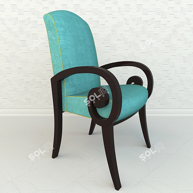 LCI Novita 2015 Chair: Exceptional Comfort and Style 3D model image 1