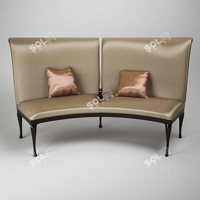 Elegant Christopher Guy Chair 3D model image 2