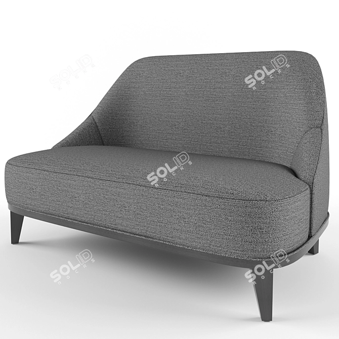 Sophisticated Stanley Sofa Set 3D model image 2