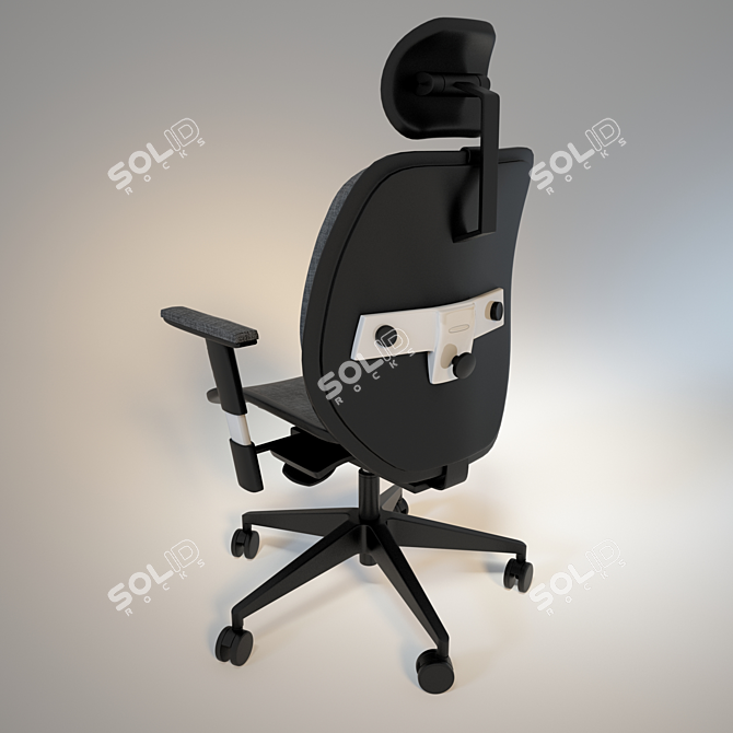 ErgoSeat: Orthopedic Chair 3D model image 2