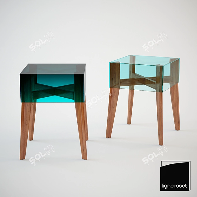 Rock on with Ligne Roset Coffee Table 3D model image 1