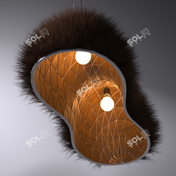 Alpaca Glow Lamp 3D model image 2