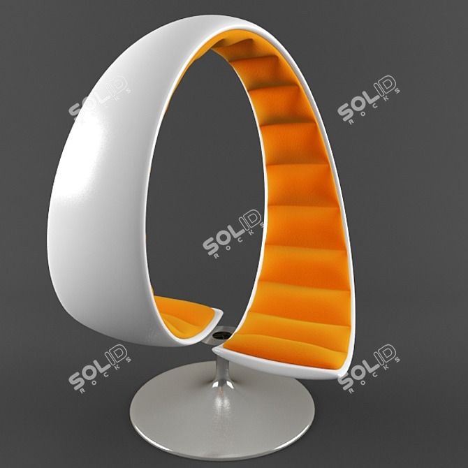 Modern "The Hug Chair" by Gabriella Asztalos
Embrace Comfort and Style! 3D model image 2