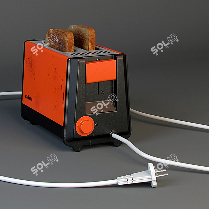 Retro Saeima 1: Essential Breakfast Essential 3D model image 2