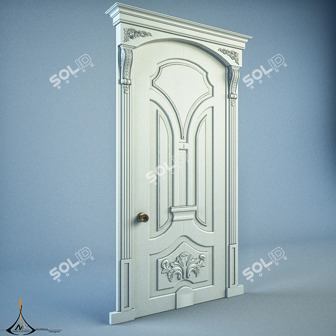 Altair Studio | Stylish Door for Every Home 3D model image 1