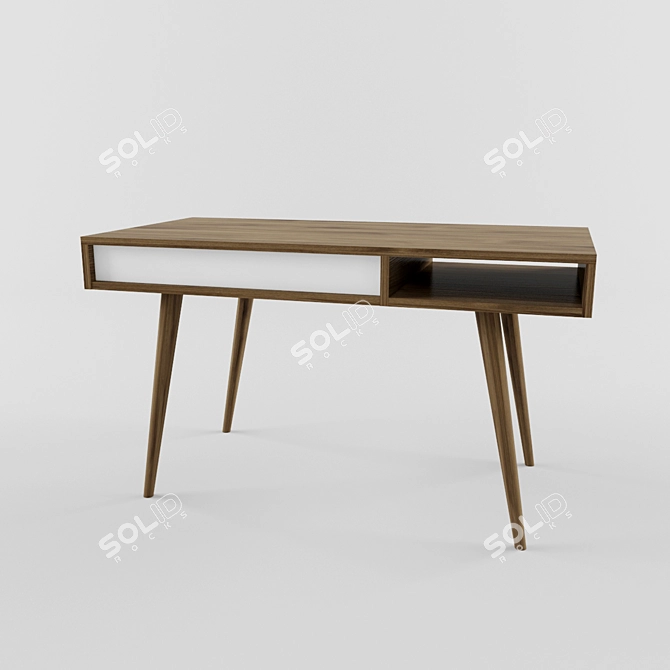 Celine Designer Desk 3D model image 1