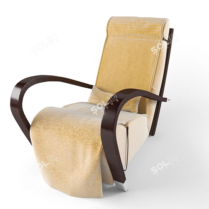 Casablanka Relax Armchair 3D model image 3