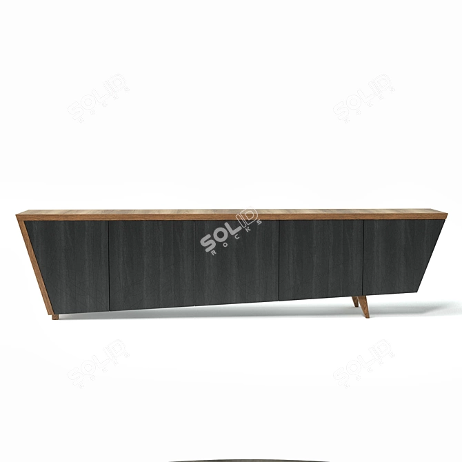 Dialma Brown 2015 Chest Credenza 3D model image 3