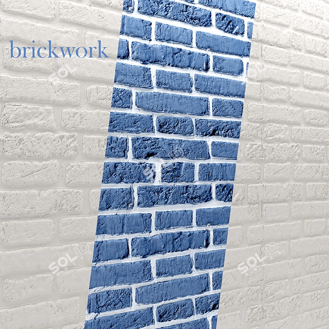 Sturdy Brick Masonry 3D model image 1