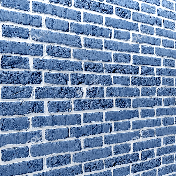 Sturdy Brick Masonry 3D model image 2