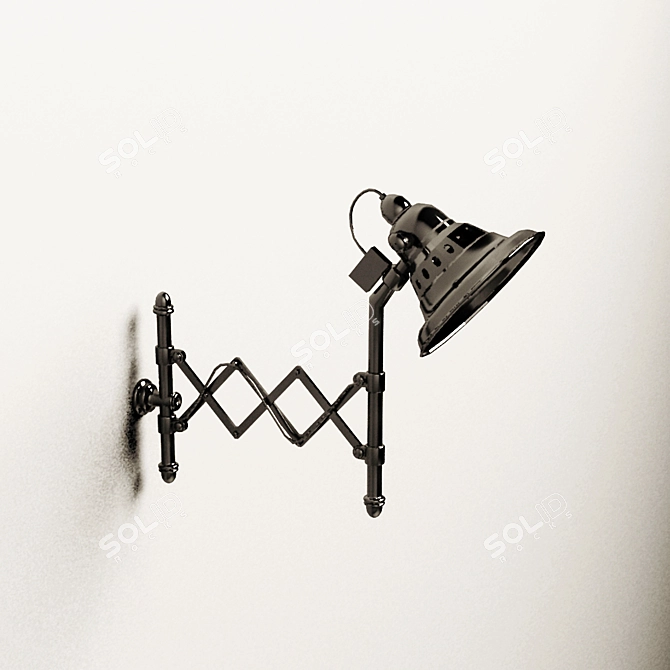 Voyager Wall Lamp 3D model image 2