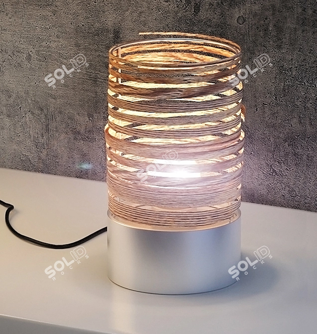 Title: Spiral Sleep Lamp 3D model image 1