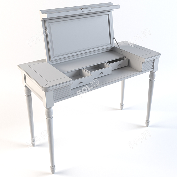 Monte Cristo Vanity Table 3D model image 3