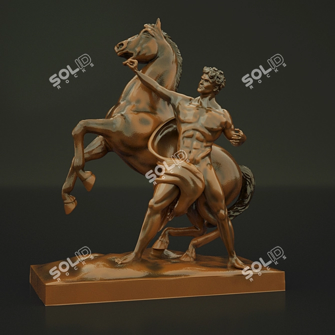 Equestrian Master: Majestic Horse Trainer 3D model image 1