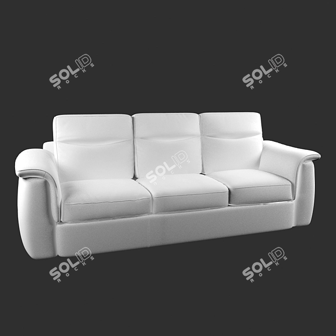 Modern Comfort Sofa 3D model image 1