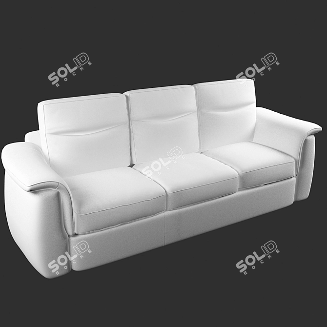 Modern Comfort Sofa 3D model image 2