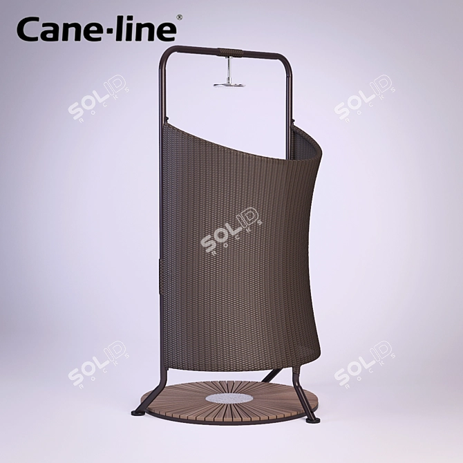 Luxury Outdoor Shower: Cane-line Richmond 3D model image 2