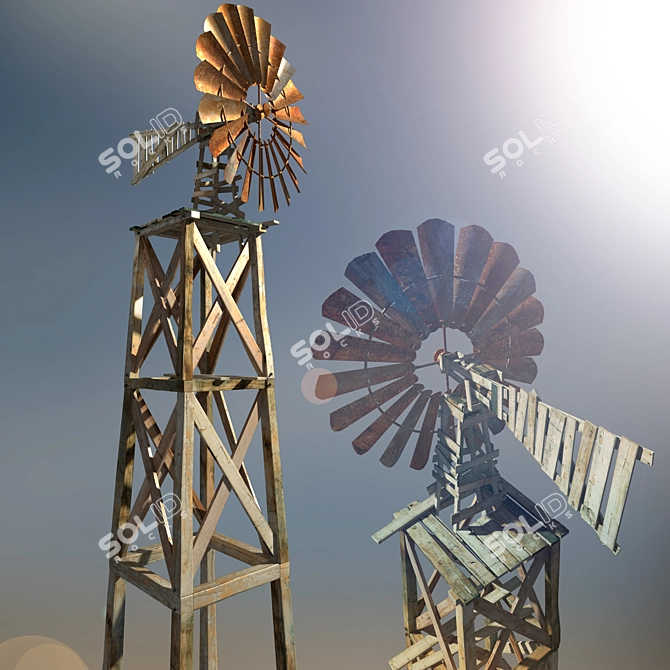 EcoWind: Efficient Renewable Energy 3D model image 1