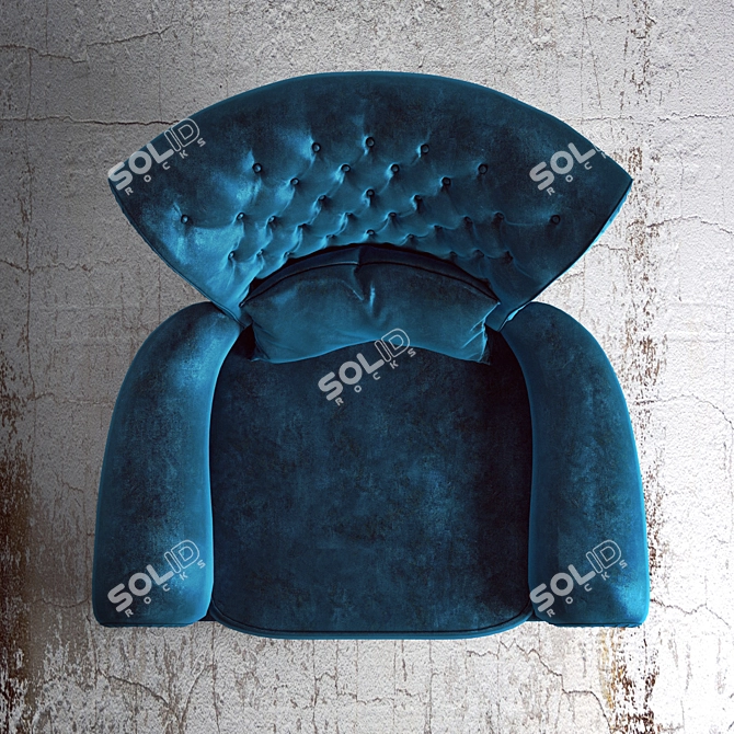 Luxury Dorchester Chair 3D model image 2