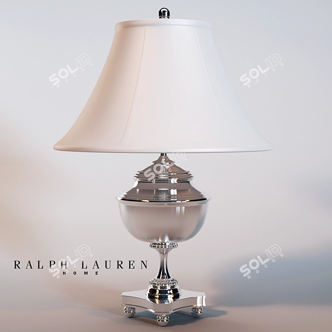 Elegant Ralph Lauren Home Lamp 3D model image 1