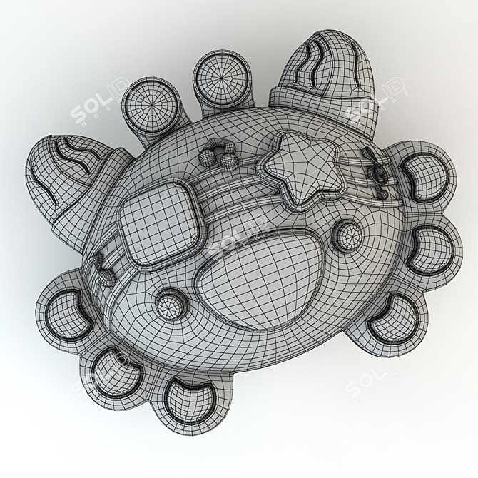 Musical Crab Rattle 3D model image 2