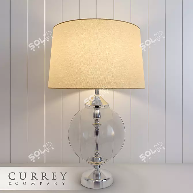 Currey & Company Viewpoint Table Lamp 3D model image 1