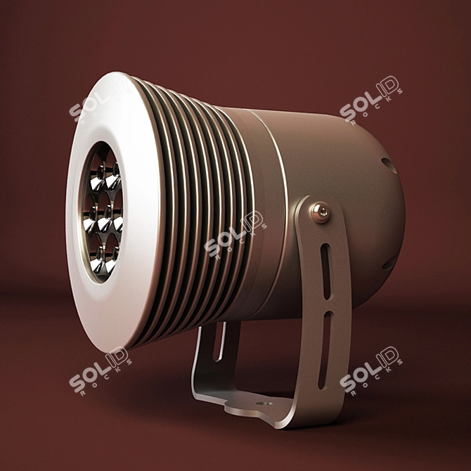 Diamante Spotlight: Italian Illumination 3D model image 1