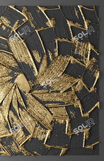 Custom 3D Panel Wall Art 3D model image 2