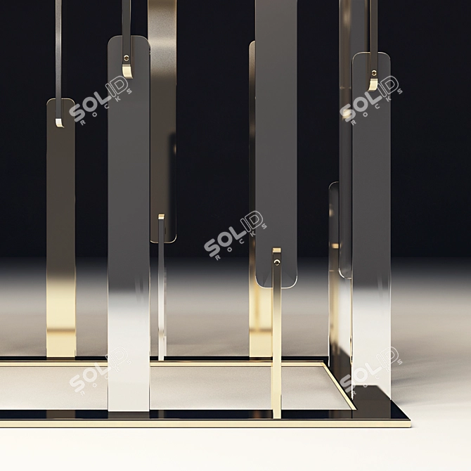 Elegant Ruben Table: Italian Design 3D model image 2