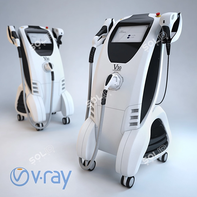 Revolutionary V30 Laser Therapy Device 3D model image 1