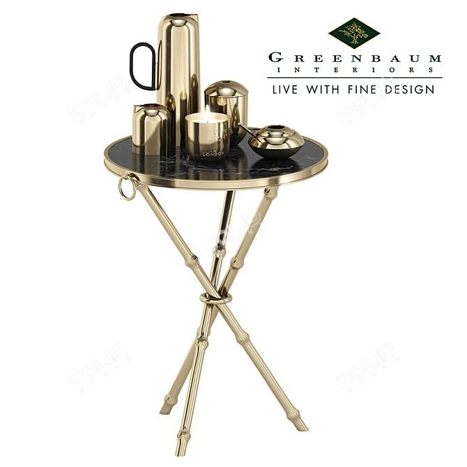 Rue Royale Coffee Table 3D model image 1