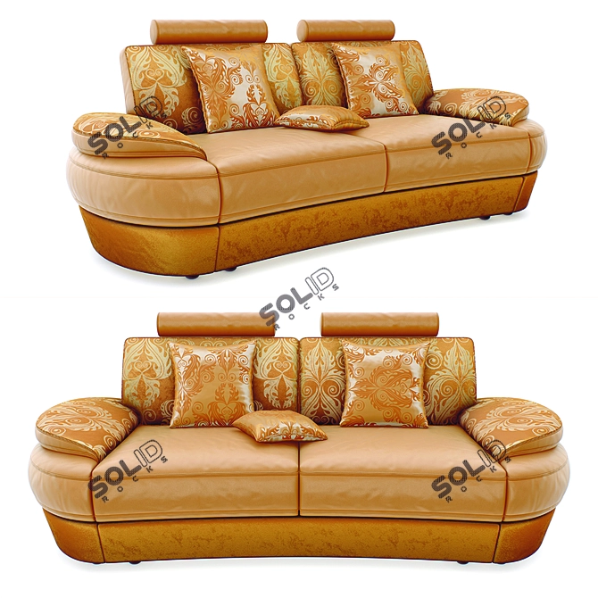 Luxury Sofa Kalinka 47  3D model image 1