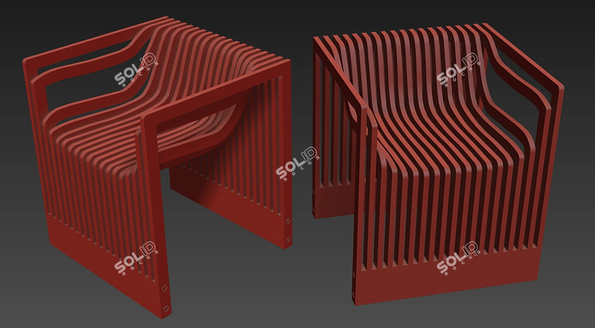 Julian Mayor Impress Chair 3D model image 3