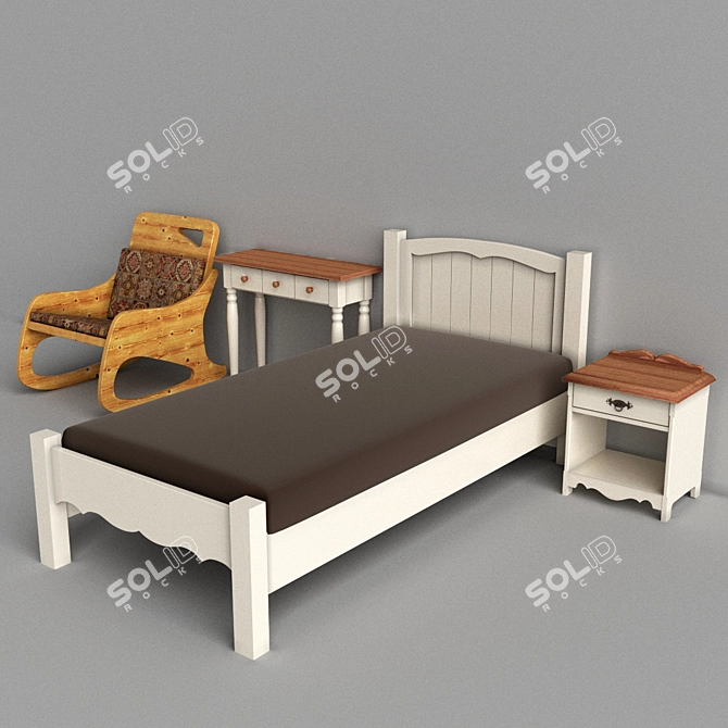 Belfan Wellige: Elegant Furniture Collection 3D model image 3