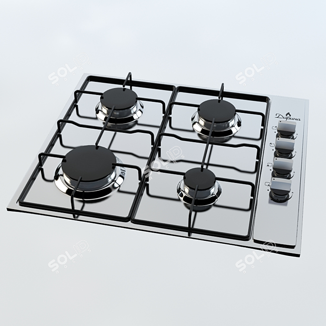 Darina T1 BGM3411X Stove: Reliable and Efficient 3D model image 1