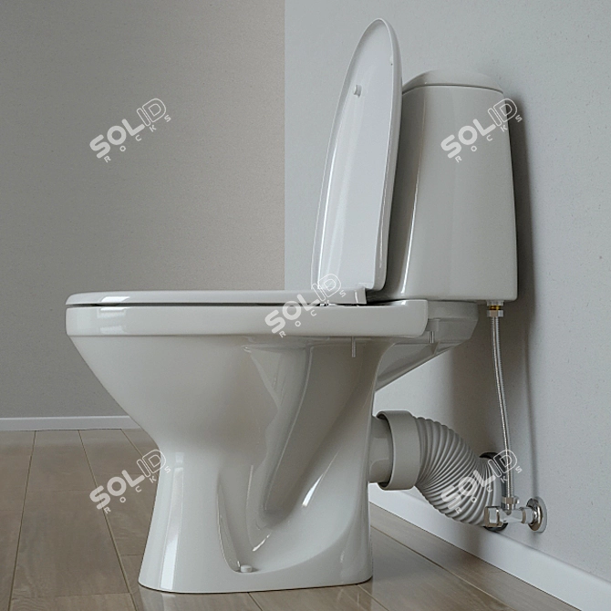 KOLO "SOLO" Compact WC 3D model image 2