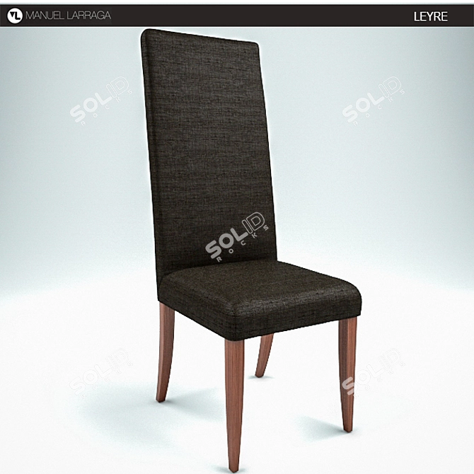 LEYRE Special Chair by Manuel Larraga 3D model image 1