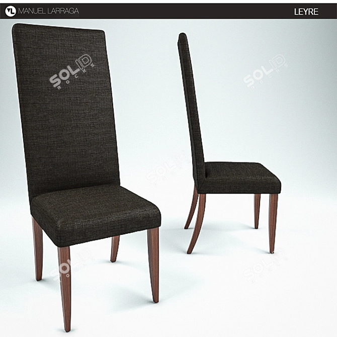 LEYRE Special Chair by Manuel Larraga 3D model image 3