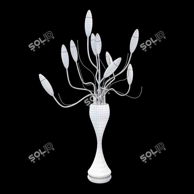 Alien Table Lamp 3D model image 3